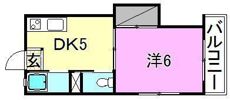 サウザンドリーフ北の間取り画像