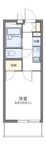 レオパレスケー ファイブの間取り画像