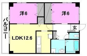 フォブール栗林の間取り画像