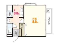 サファイアハイツの間取り画像