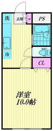 カラヴェーラ平塚の間取り画像