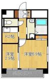 アベニュー黒崎の間取り画像