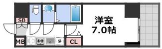 City Lux Namba Southの間取り画像