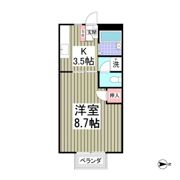 パステルハイツの間取り画像