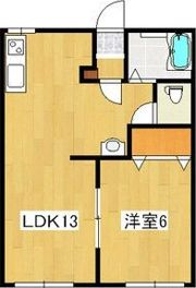 ヴィラリエゾンCの間取り画像