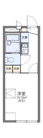 レオパレスMY MATEくさなぎの間取り画像