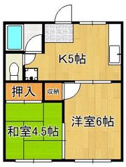 青雲荘の間取り画像