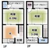 西郷通3丁目テラスハウスの間取り画像