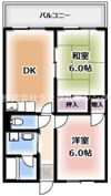 北田ハイツの間取り画像