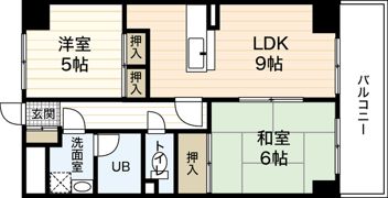 双葉ヒルズ横川駅前の間取り画像