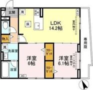 セレスティア唐山町の間取り画像