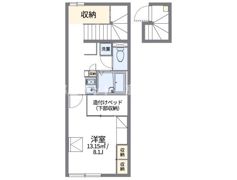 レオパレスシュトラールの間取り画像