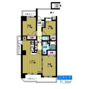 ベルドミール弐番館の間取り画像