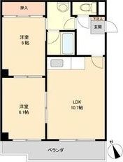 Kコート観月の間取り画像