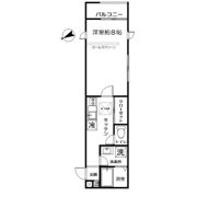 bフラットの間取り画像