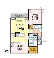 セレスティア清水の間取り画像