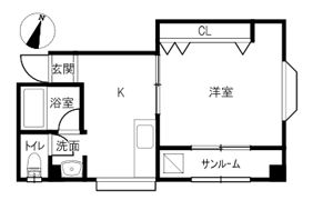 エーブル館の間取り画像
