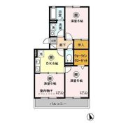 オークコートの間取り画像