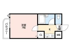 ハーミテージ安朱の間取り画像