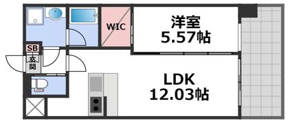 プレジオ森之宮の間取り画像