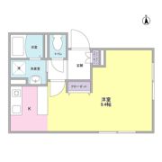 DS高田馬場(ディーエスタカダノババ)の間取り画像