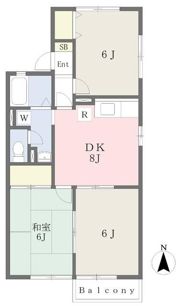 シャトレーシブヤBの間取り画像