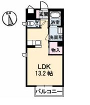 アンシャンテ厚生の間取り画像