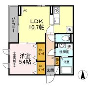 アラモード郡山の間取り画像