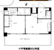 六甲壱番館の間取り画像