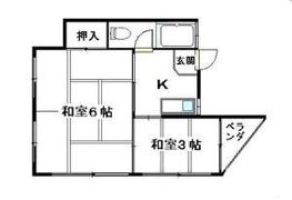 東洋ハイツの間取り画像