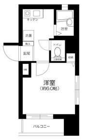 ロワール島津山南の間取り画像