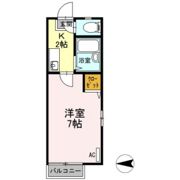 シティハイム三宅Ⅰの間取り画像