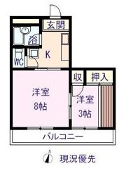 ダイヤコート新浜Ⅱの間取り画像
