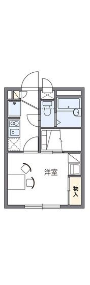 レオパレスLumiereの間取り画像