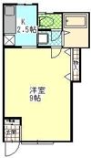 ノーブル富水の間取り画像