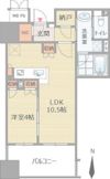ワコーレ大阪新町タワーレジデンス(802)の間取り画像