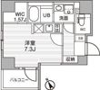 シーズンフラッツ武蔵小山の間取り画像