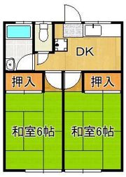 浅川荘の間取り画像