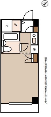 ウィンベルソロ横浜阪東橋1号館の間取り画像