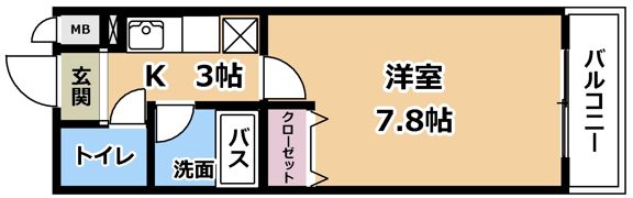 シャルルの間取り画像