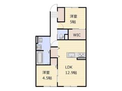 仮）津高新築アパートの間取り画像