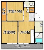 ビレッジハウス苅田2号棟の間取り画像