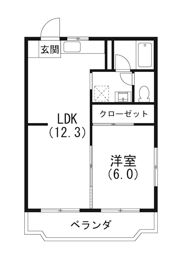 Windy宮の前Ⅰの間取り画像