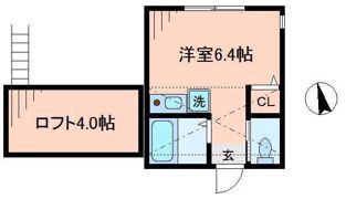 ヒルズ山手B棟の間取り画像