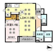 D-ROOM富沢西5丁目の間取り画像