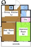 SKハイムの間取り画像