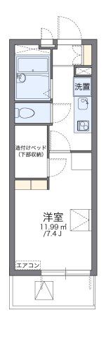 レオパレス石神の間取り画像