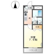 リベルテ中畝Aの間取り画像
