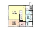 LUX B棟の間取り画像