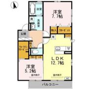 リリーズ Bの間取り画像